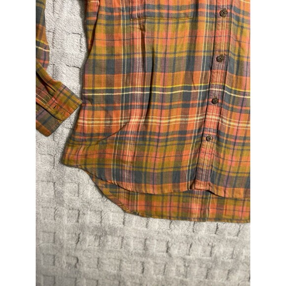 Toad & Co Women's  Re-form Flannel Long Sleeve Shirt Size XL Excellent Condition - Picture 8 of 16